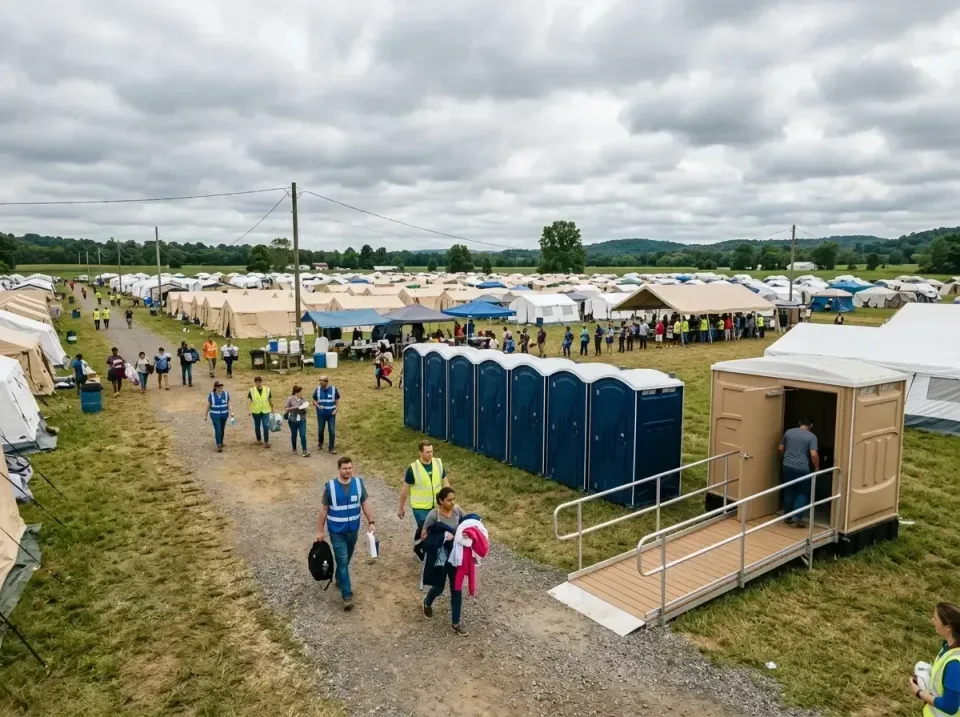 disaster-relief-camp-restrooms-010 — frequently asked questions, Dumpster & Portable Bathrooms Rental in Whitesboro, AL